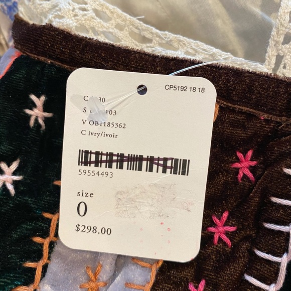 New Free People Sundance Patchwork Maxi Dress - Picture 7 of 7